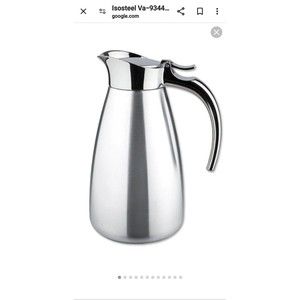 NEW 0.6 Litre 18/8 Stainless Steel Tableline Double-Walled Straight Shape 9344